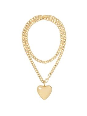 Roxanne assoulin The Big Puffy Heart Charm Necklace